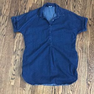 Jean tunic top